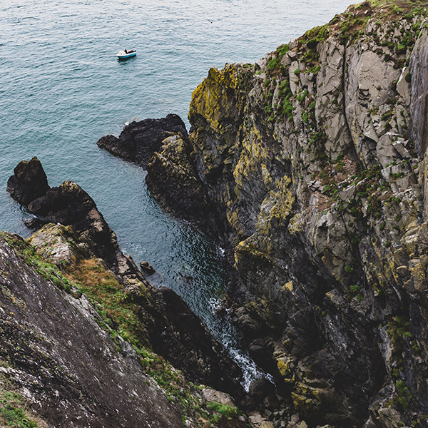 Cliffs on the West Coast of Scotland