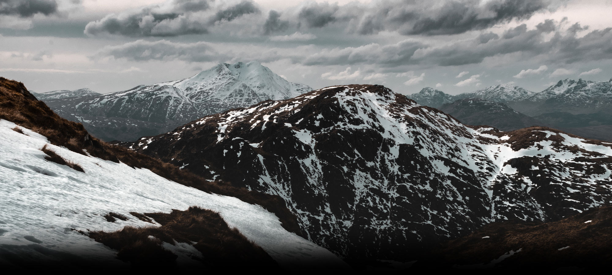 A View of the Scottish Mountains
